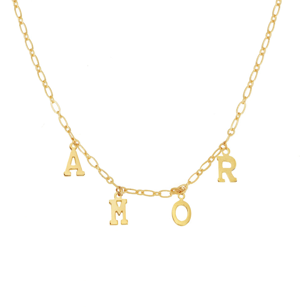 New ! "AMOR" necklace