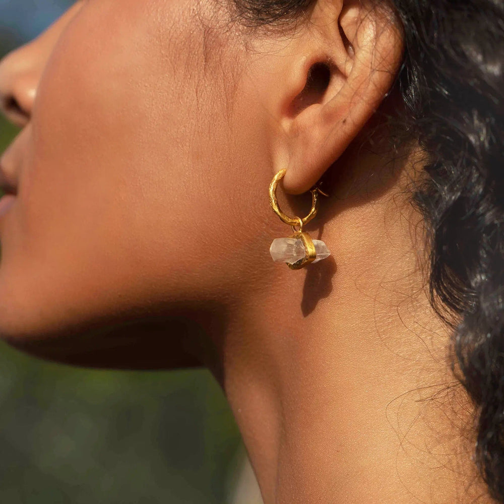 New ! Boundless Compassion • small hoop earrings