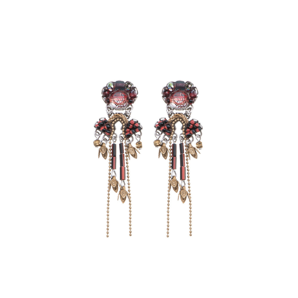 New ! Ayala Bar Noble Wine Set, Flame earrings