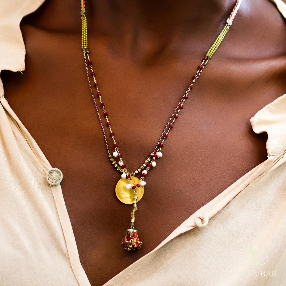 New Ayala Bar Queen of Sheba Trevi Fountain necklace – Final