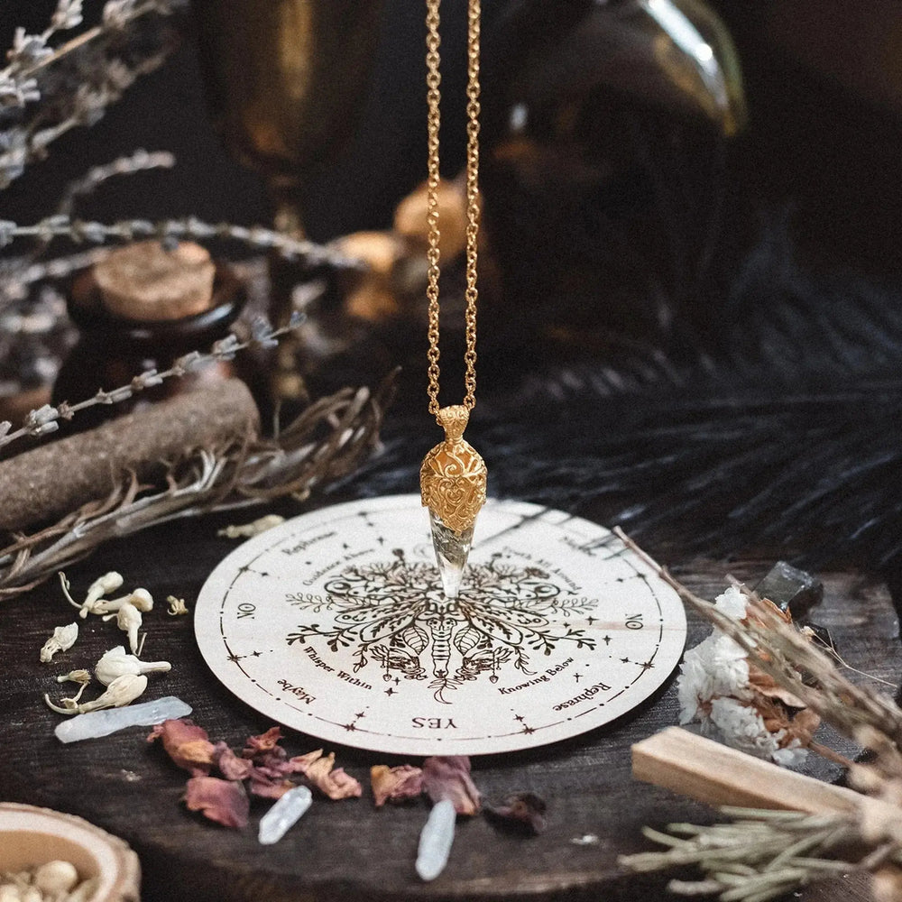 New ! Inner Sun • Pendulum Necklace