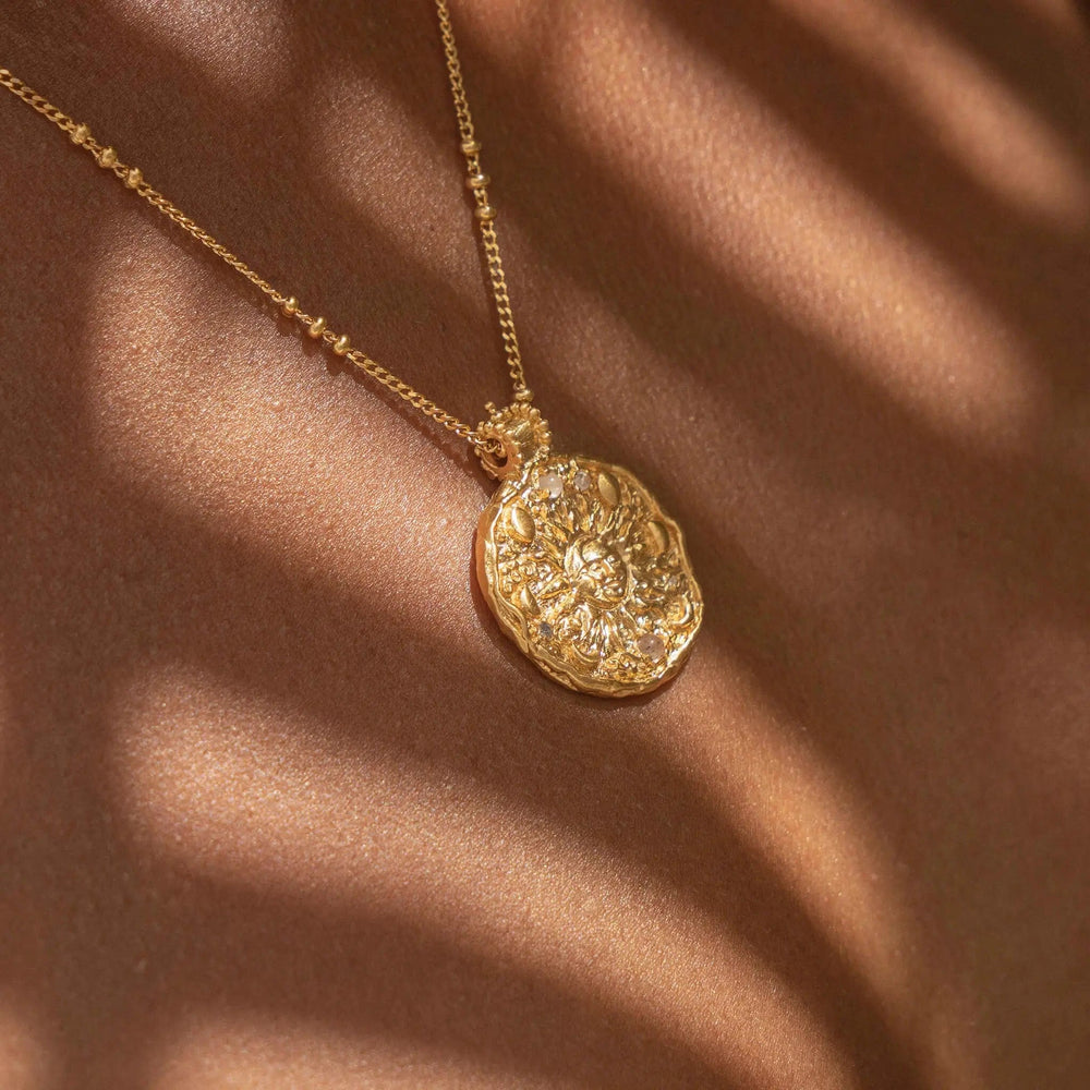New ! Sun & Moon necklace