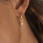 New ! True North hoop earrings