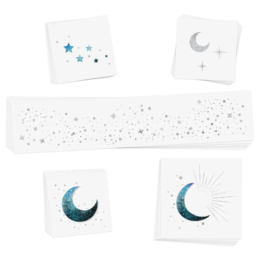 New ! Moonlight set temporary tattoos by Flash Tattoos