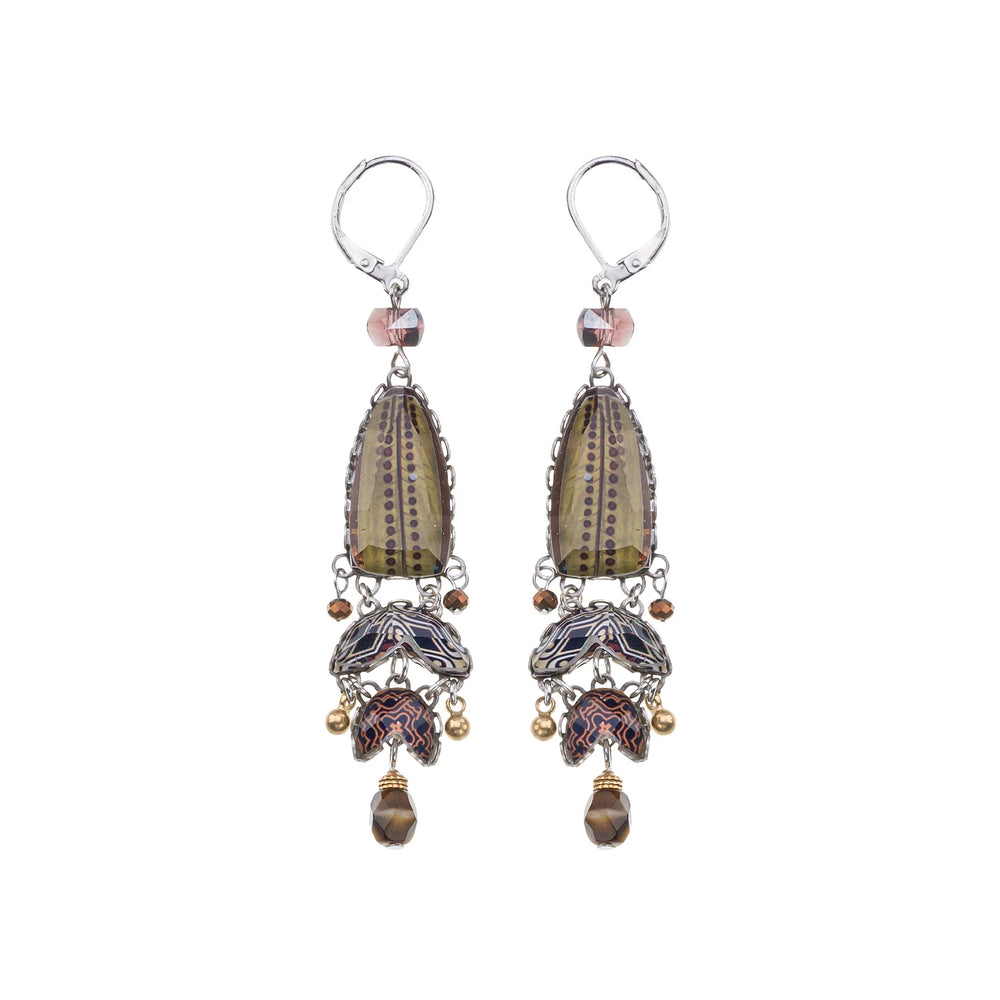 New ! Ayala Bar Golden Dunes Set, Zemaria earrings