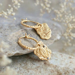 New ! Soul wisdom hoop earrings
