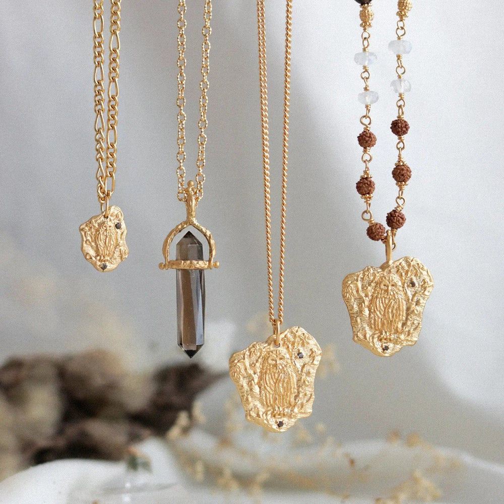 New ! Soul Wisdom • Owl necklace