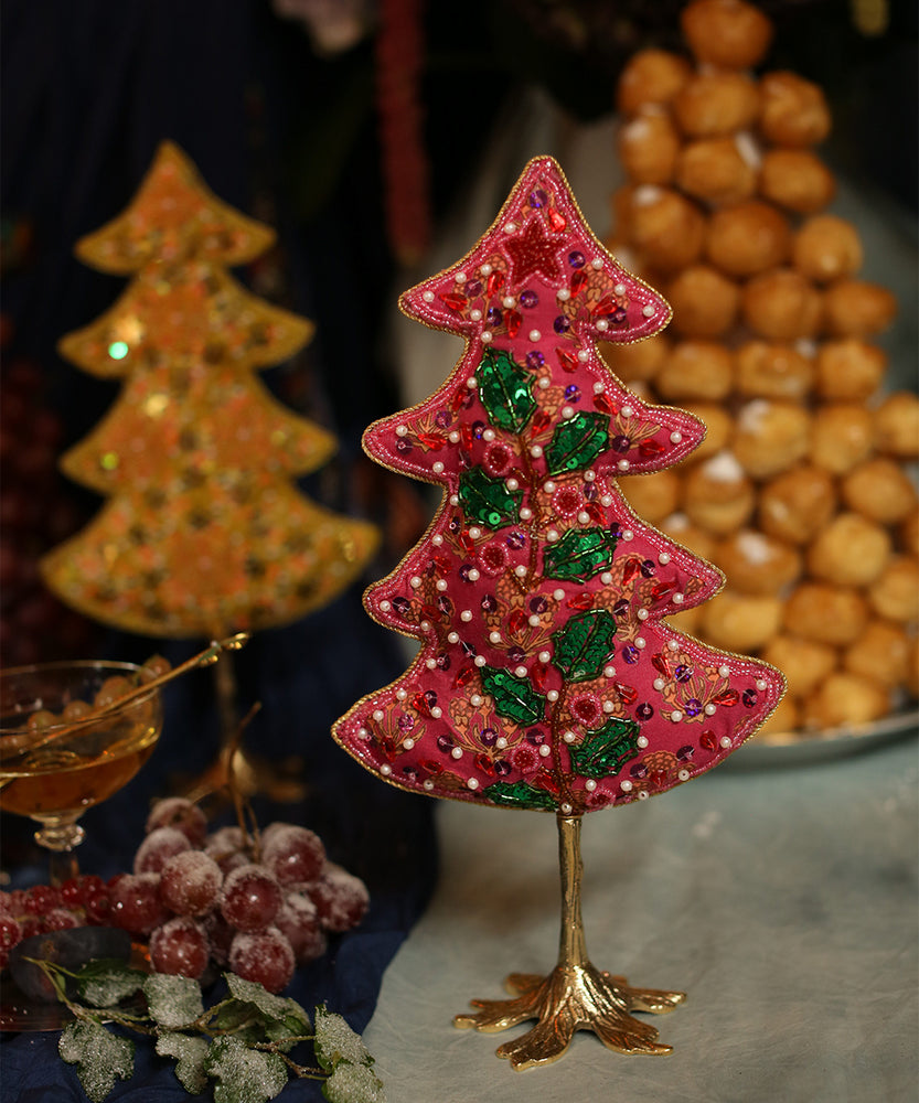 New ! Whimsy Christmas Tree Pink
