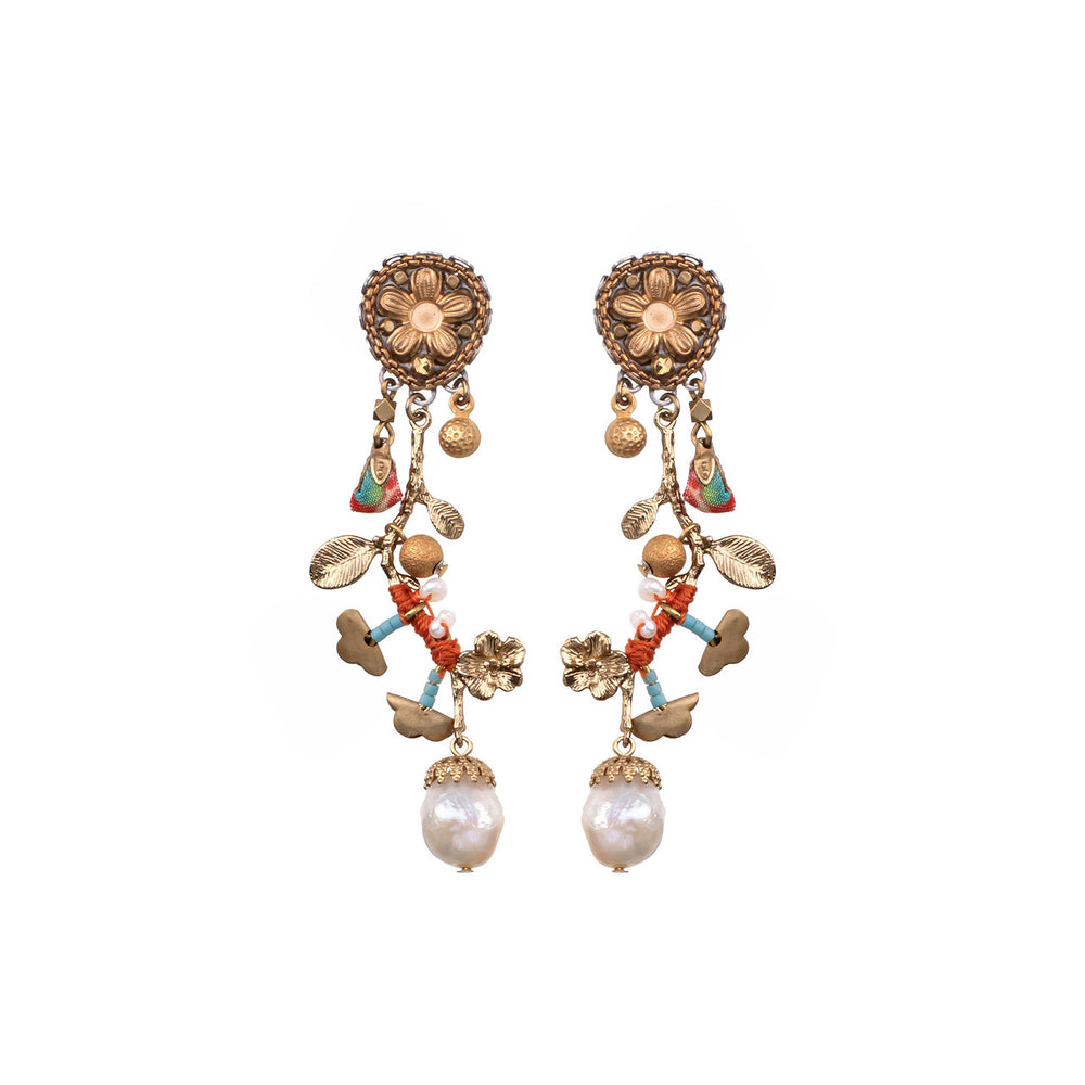 New ! Ayala Bar Queen of Sheba Desert Sands earrings