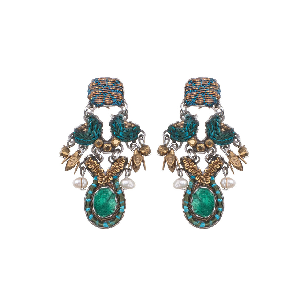 New ! Ayala Bar Royal Velvet Imperial Glow earrings