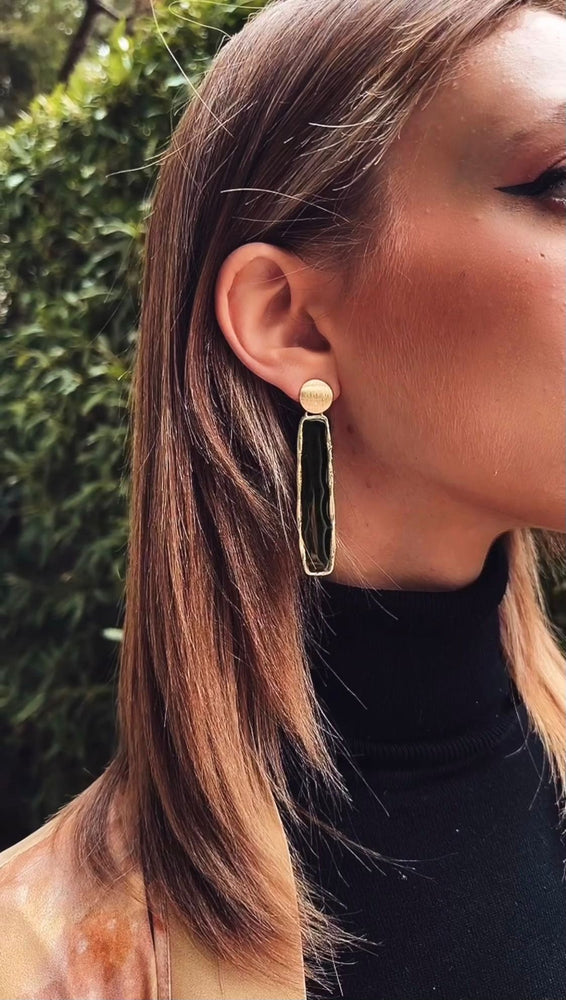 New ! Eternal bloom earrings with soft eucalyptus petals inside