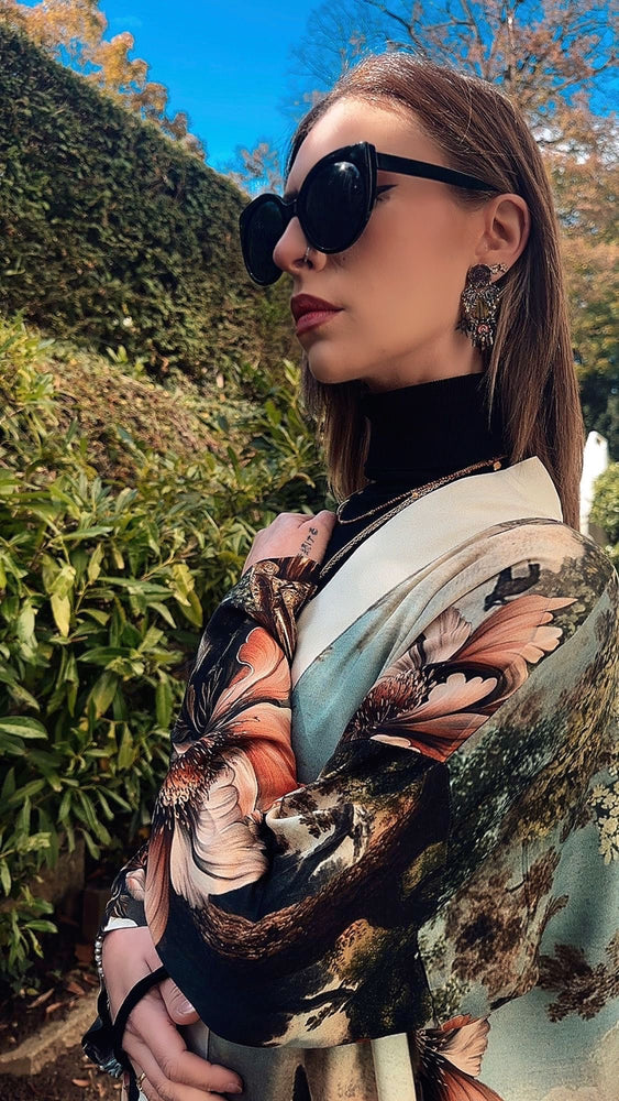 New ! White Lion Kimono