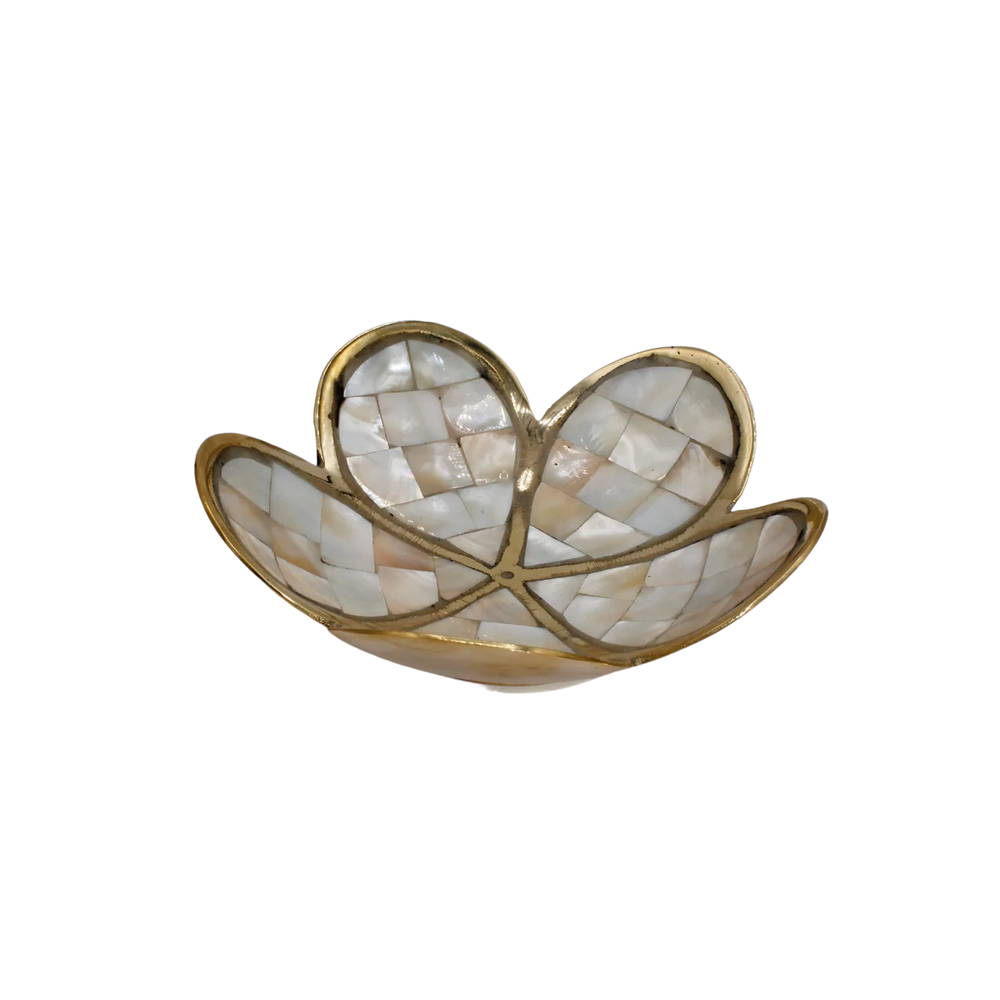 New ! Daisy bowl with mother of pearl